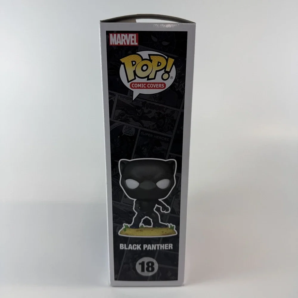 Funko Pop!‎ Comic Covers Black Panther #18 Marvel Vinyl Figure with Case Boxed
